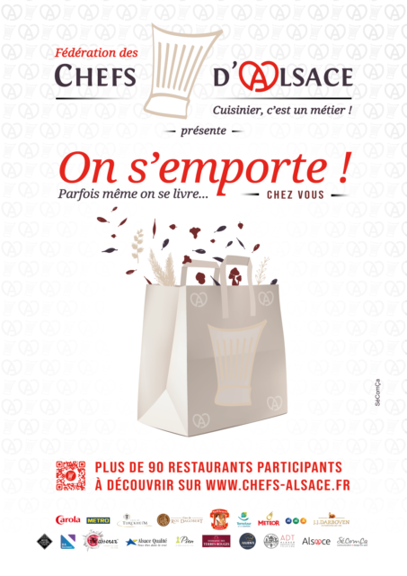 Vente à emporter chefs Alsace