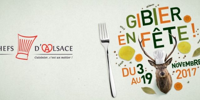 Les Chefs d’Alsace fêtent le gibier du 3 au 19 novembre prochains !