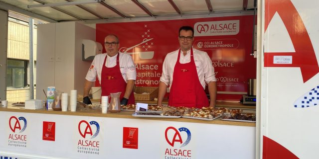 Food Truck La Caravane Gourmande avec la CEA