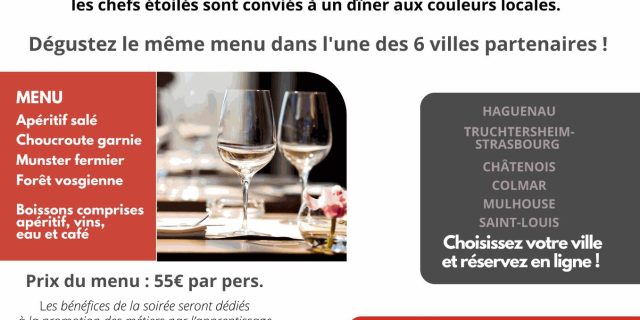 Diner SOLIDAIRE du 5 mars 2023