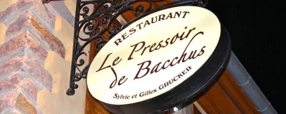 Zoom sur un Chef : Sylvie Grucker & le Pressoir de Bacchus à Blienschwiller !